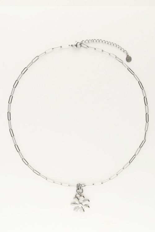 Chain necklace with large flower | My Jewellery