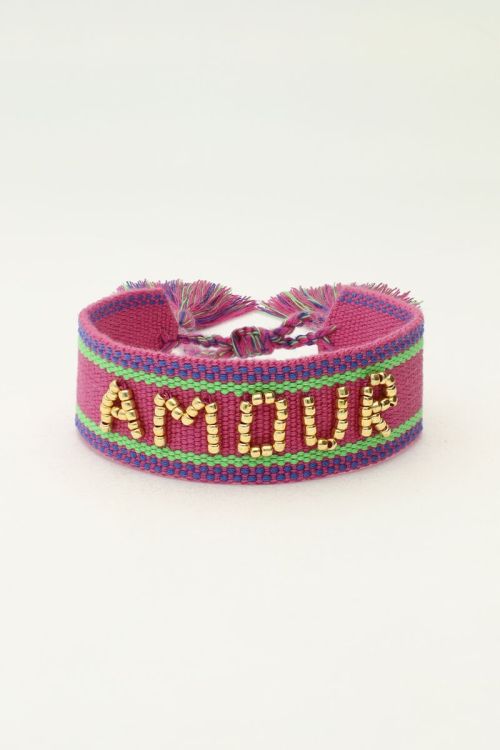 Purple bohemian bracelet amour | My Jewellery
