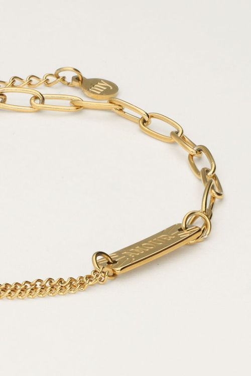 Amour bracelet with different links | My Jewellery