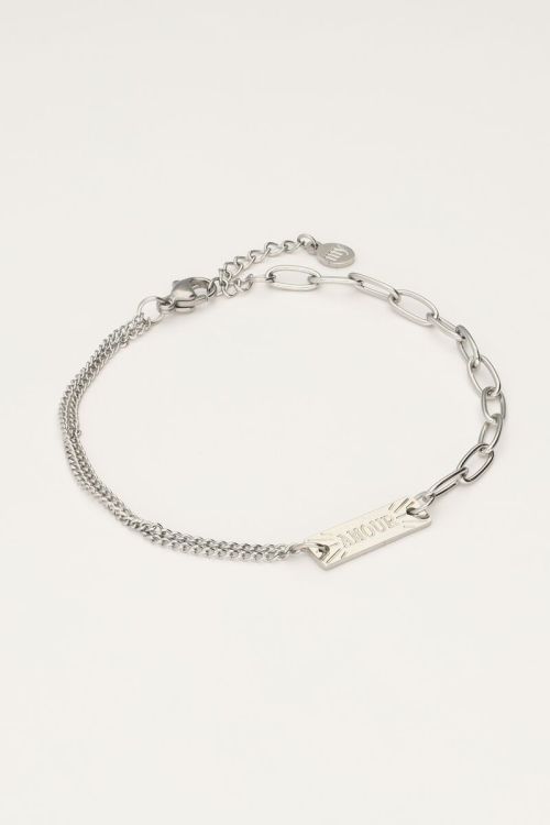Amour bracelet with different links | My Jewellery