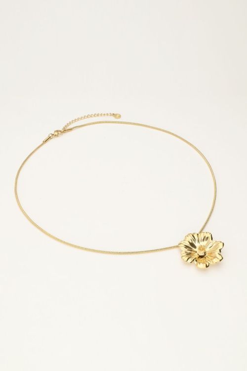 Island necklace with statement flower | My Jewellery