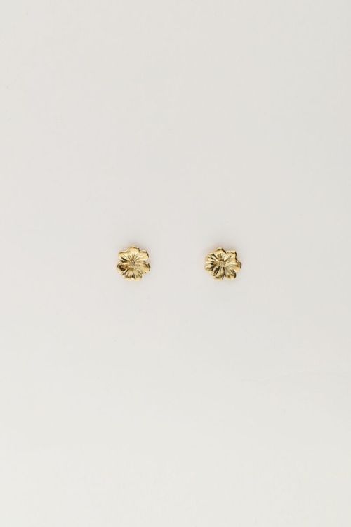 Insel Ohrstecker mit Blumen