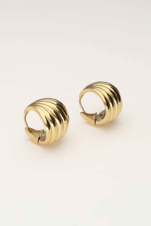 Earrings triangular stripes | My Jewellery