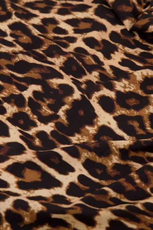  Pleated leopard print top | My Jewellery
