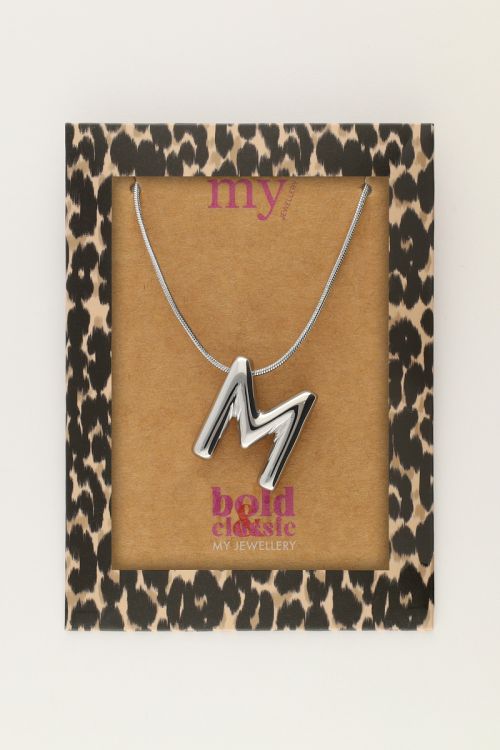 Bold necklace with initial | My Jewellery