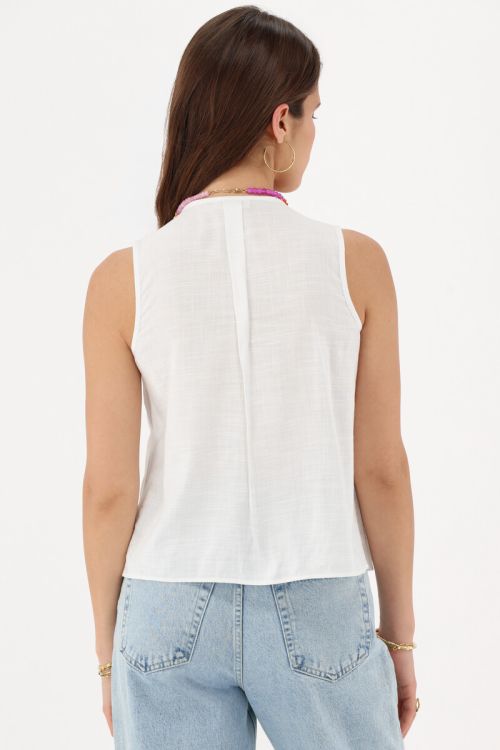 White top with pintuck &amp; bows | My Jewellery