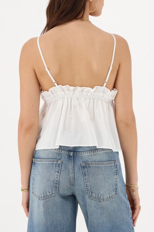 White top with spaghetti straps and bows | My Jewellery