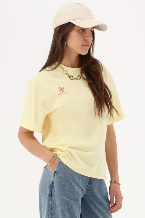 Yellow T-shirt "Botanical" | My Jewellery