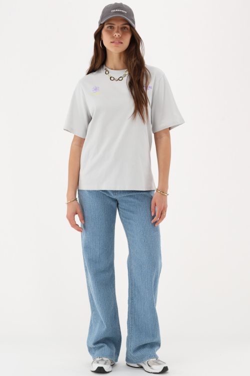 Gray T-shirt "Botanical" | My Jewellery