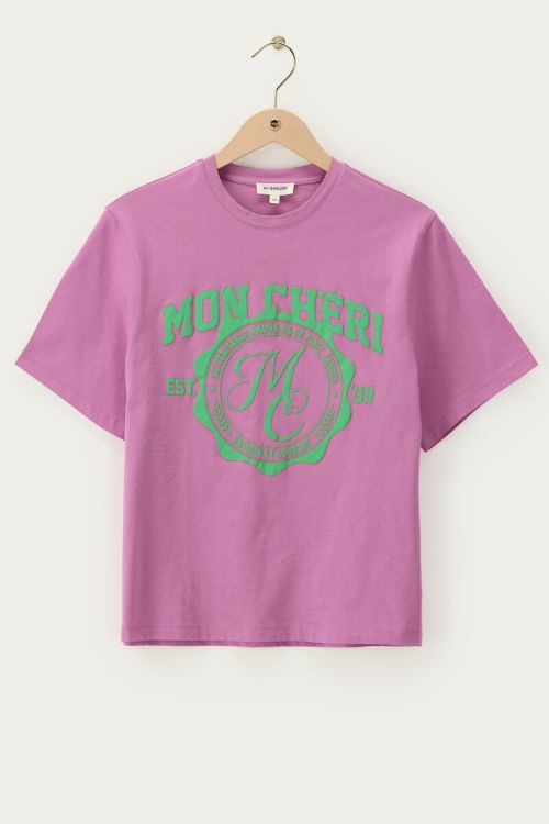 Pink T-shirt "Mon chéri" | My Jewellery