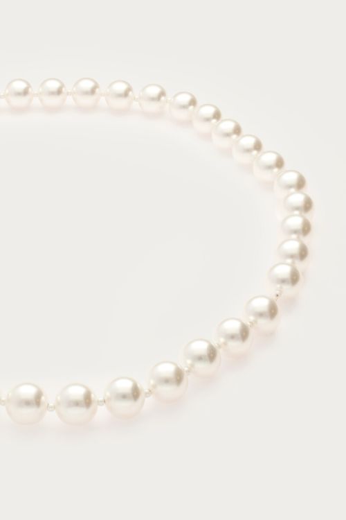 Statement necklace with faux pearls | My Jewellery