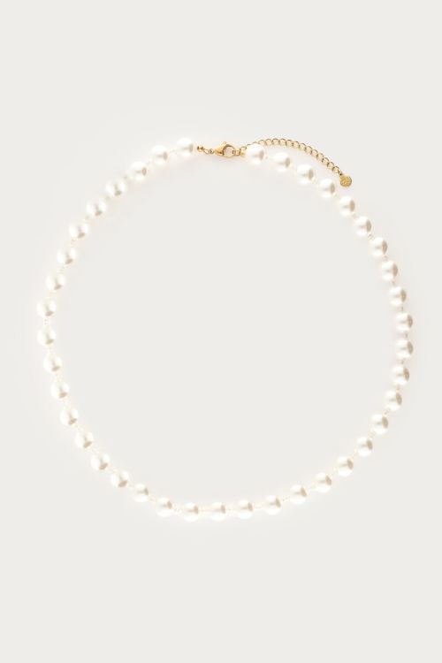Statement necklace with faux pearls | My Jewellery