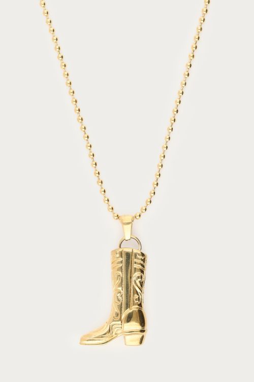 Long necklace with western boots | My Jewellery