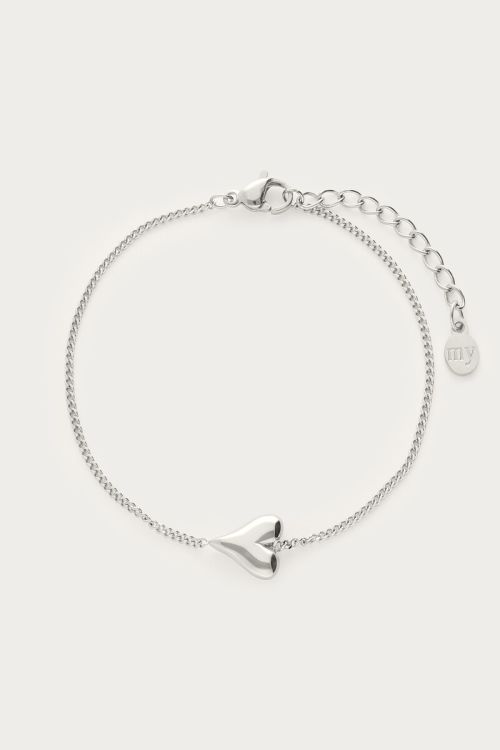 Minimalist bracelet with heart | My Jewellery