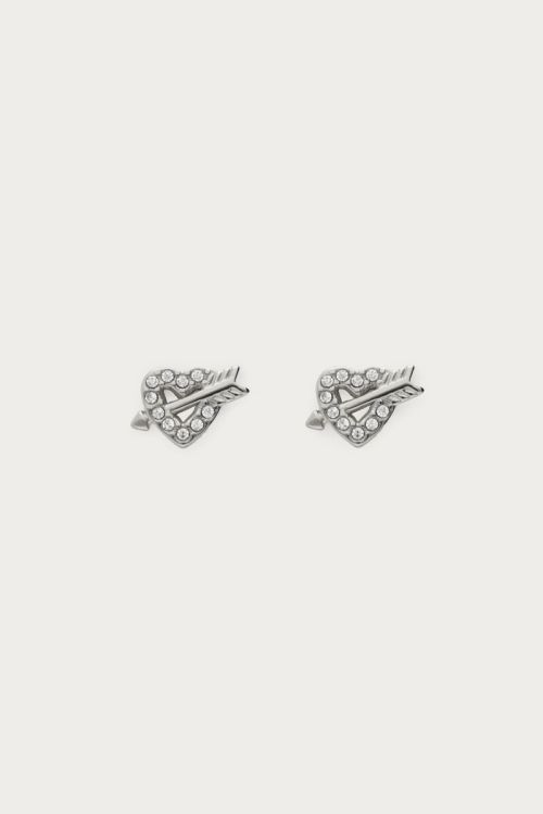 Studs arrow and hearts bow | My Jewellery