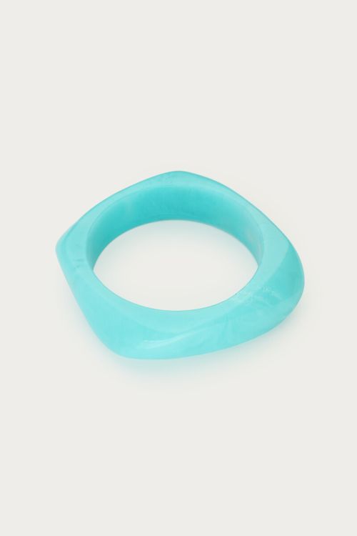 Blue resin bangle | My Jewellery