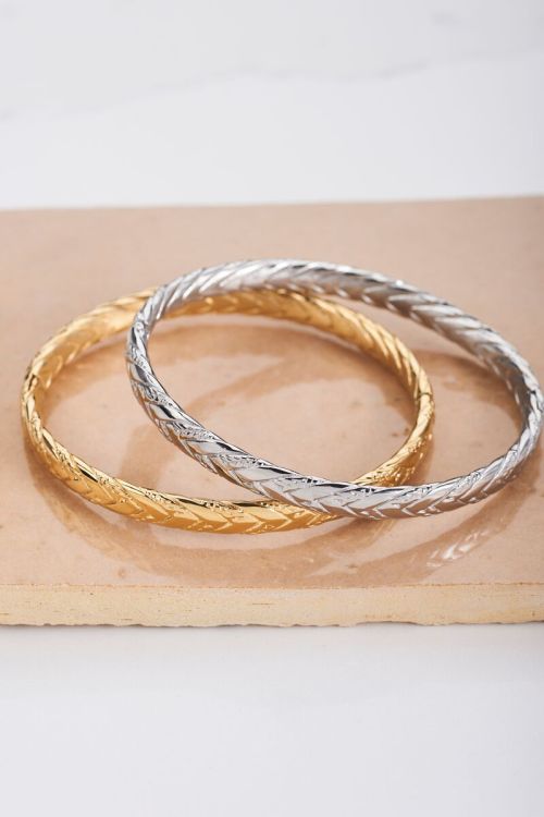 Minimalistisch gevlochten bangle | My Jewellery