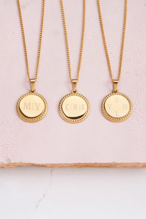 Atelier ketting met ronde bedel lang | My Jewellery