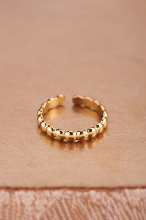 Meisje Kolonel voldoende Ring met aansluitende bolletjes | My Jewellery