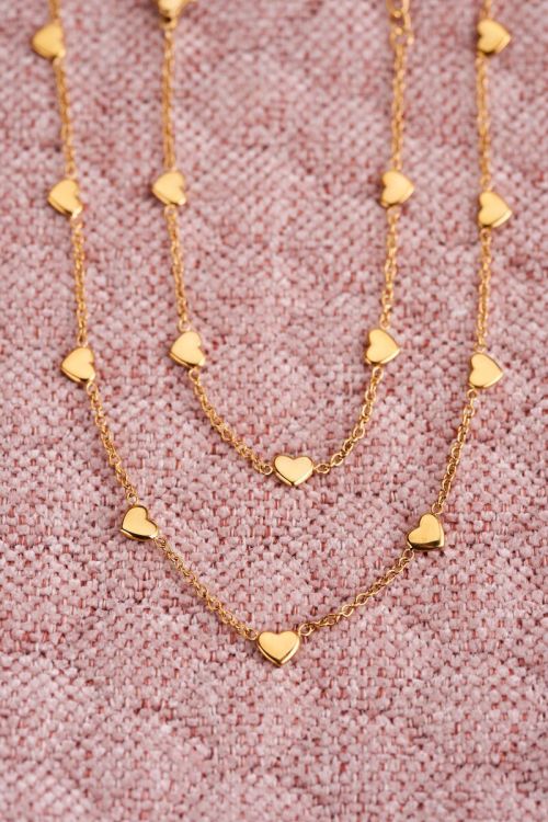Ketting met hartjes | My Jewellery