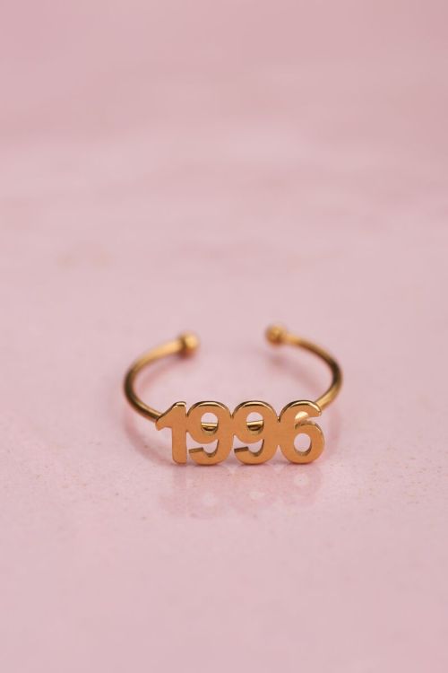 Ring jaartal | Geboortedatum ring 