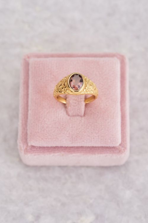 Vintage zegelring rode steen | Ringen | My Jewellery