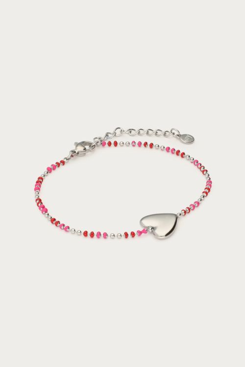 Mystic bracelet with red dots and heart | My Jewellery
