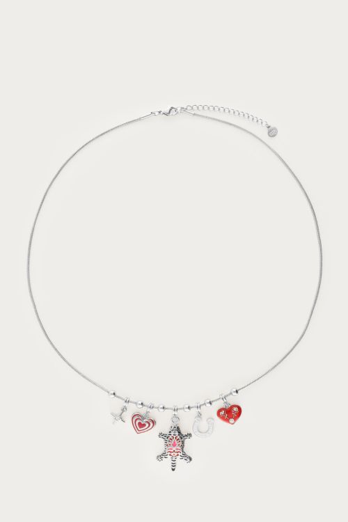 Mystic charm necklace with leopard | My Jewellery
