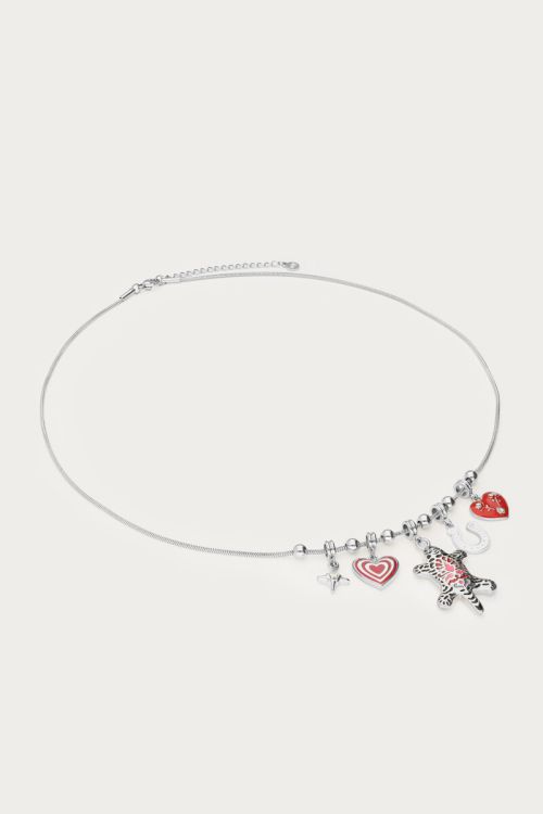 Mystic charm necklace with leopard | My Jewellery
