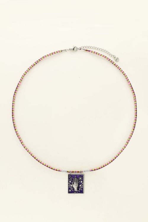 Mystic necklace with purple charm | My Jewellery