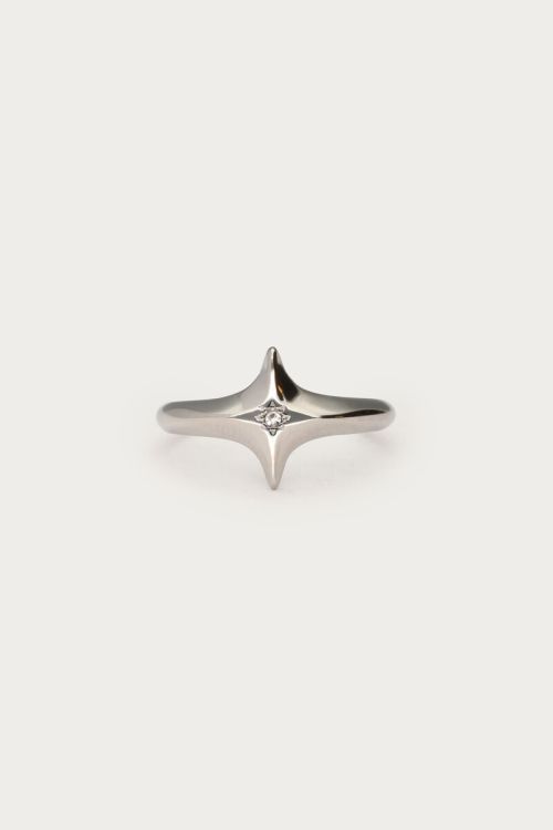 Mystic ring with North Star