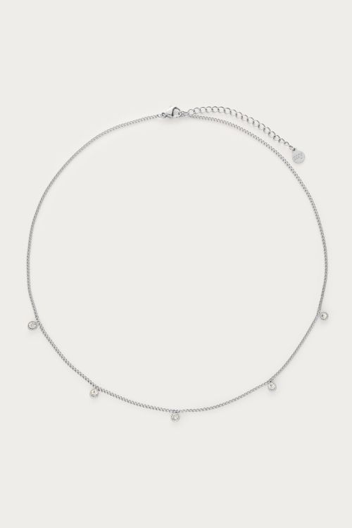 Necklace five rhinestones | My Jewellery