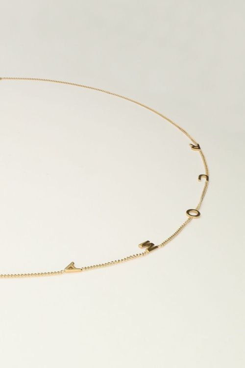 Ketting met amour letters | My Jewellery