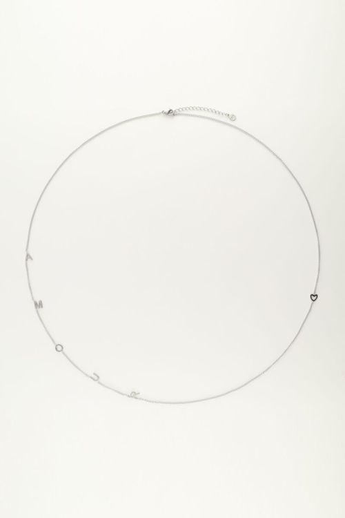 Ketting met amour letters | My Jewellery