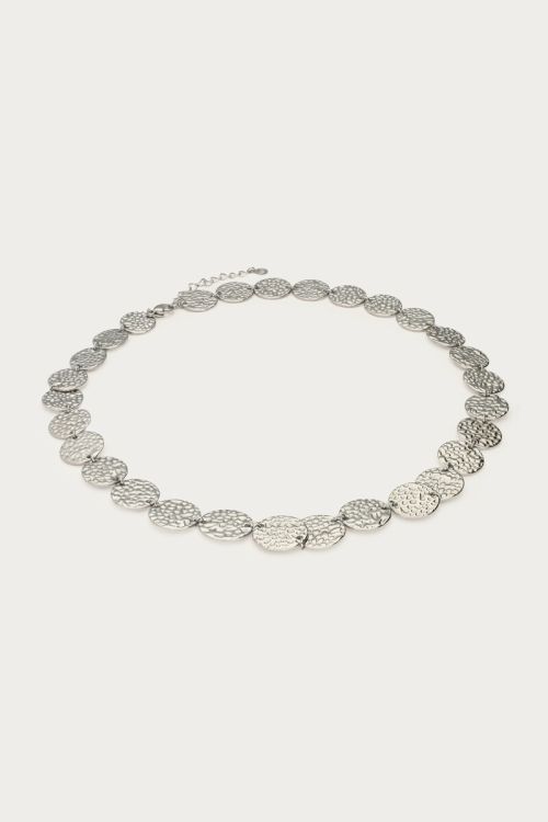 Necklace with coins "hammered" | My Jewellery
