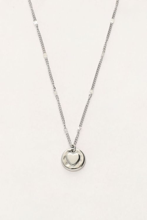 Necklace with hammered heart | My Jewellery