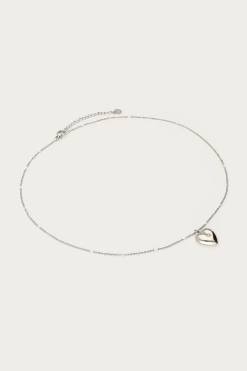 Necklace with heart and birthstone | My Jewellery