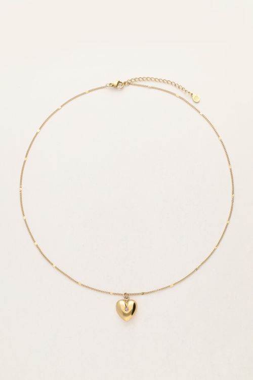 Necklace with heart and birthstone | My Jewellery