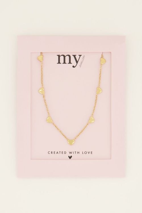 Ketting met hartjes | My Jewellery