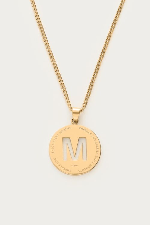 Necklace with open initial | My Jewellery