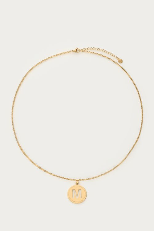 Ketting met open initial
