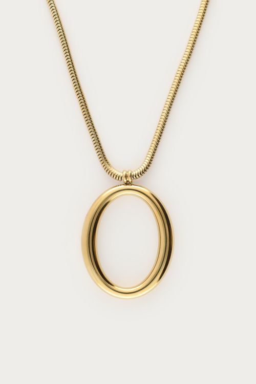 Necklace with oval large | My Jewellery