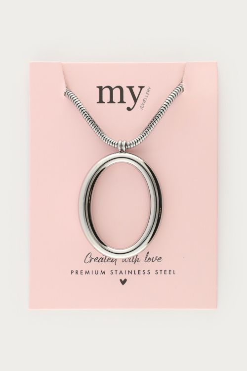 Necklace with oval large | My Jewellery