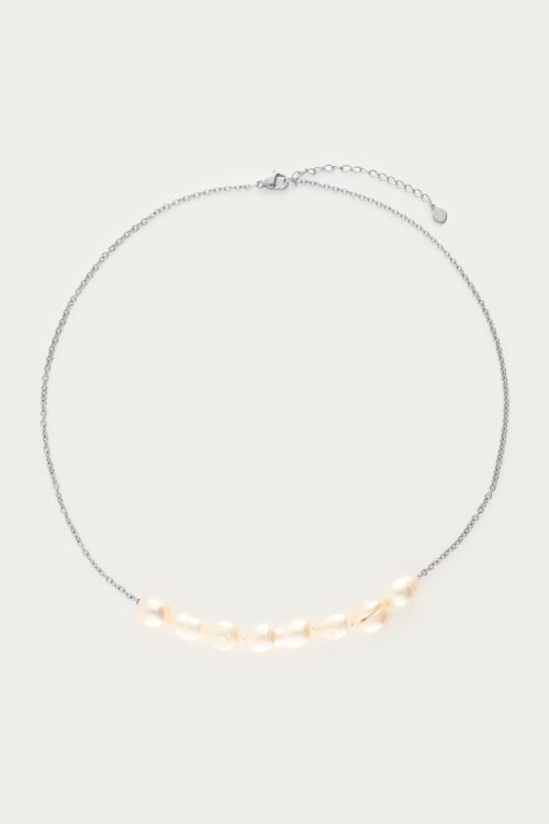 Long necklace with chunky freshwater pearls | My Jewellery