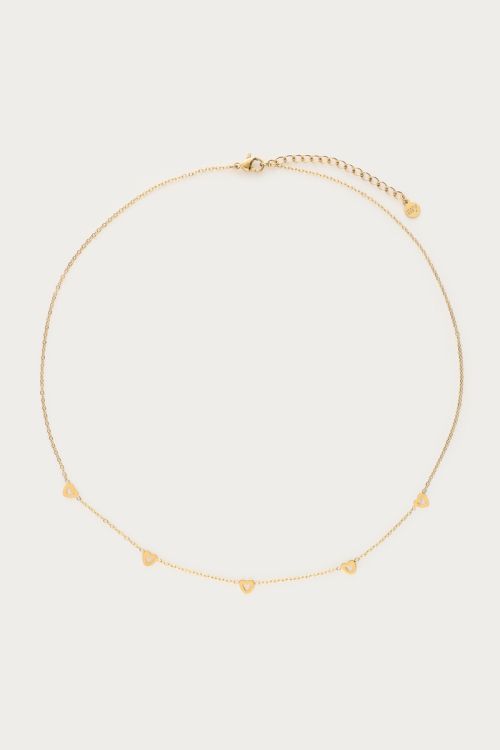 Ketting met kleine hartjes 