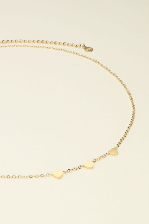 Necklace with three hearts | My Jewellery
