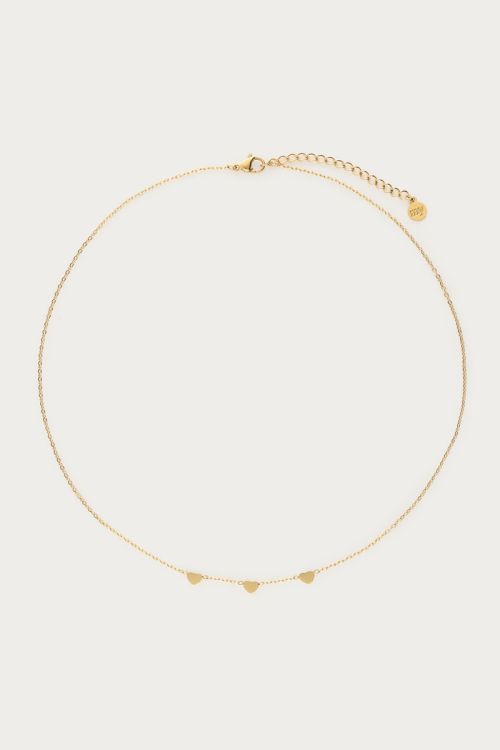 Ketting drie hartjes