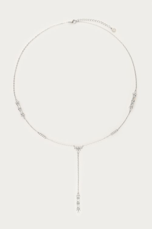Chain Y-shape with rhinestones | My Jewellery