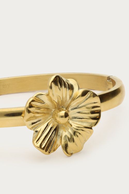 Nomads bangle with flower | My Jewellery