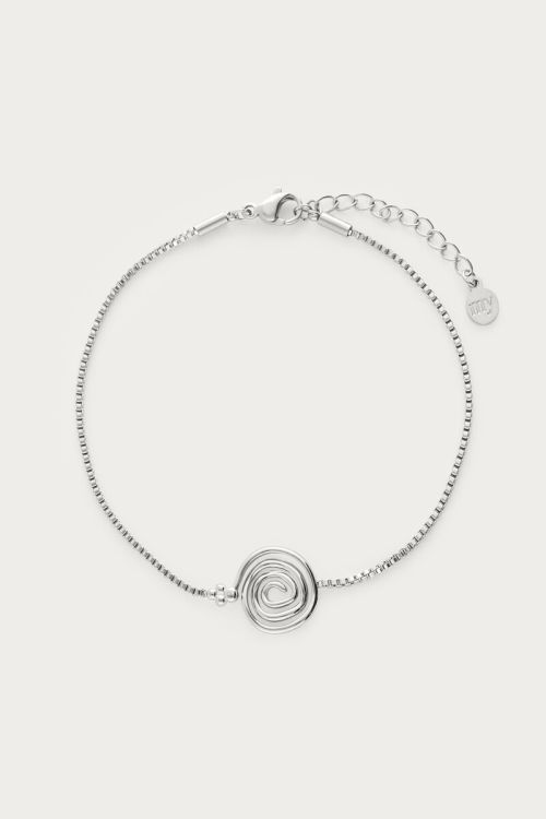 Nomads bracelet with minimalist swirl | My Jewellery
